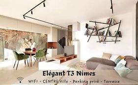 l'élégant T3Nîmes Parking-centre ville